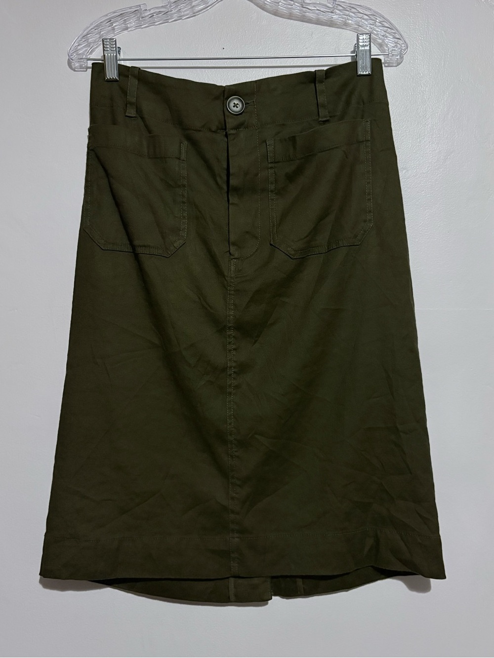 Maeve by Anthropologie Olive Green Colette Skirt